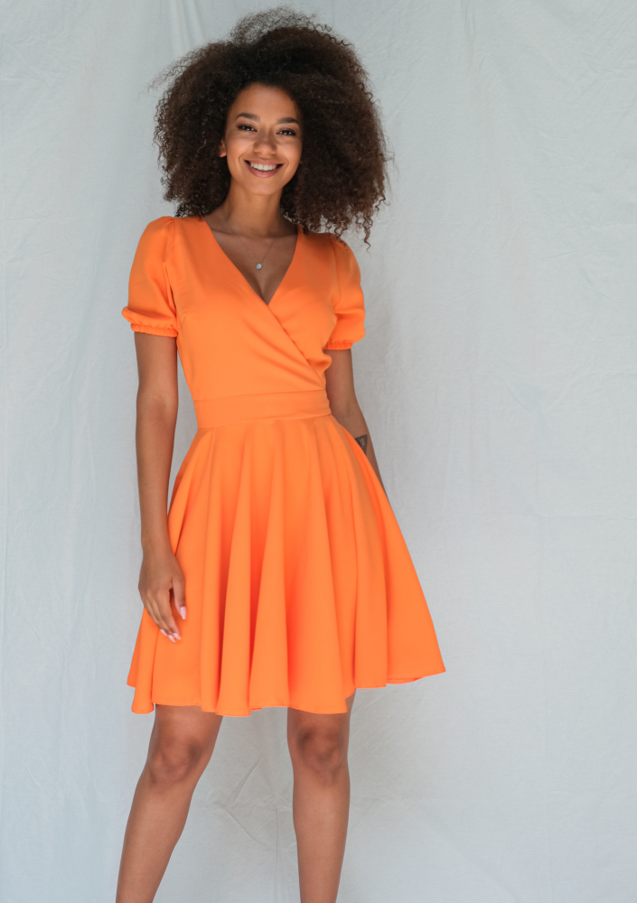 Sukienka z półtora koła Orange