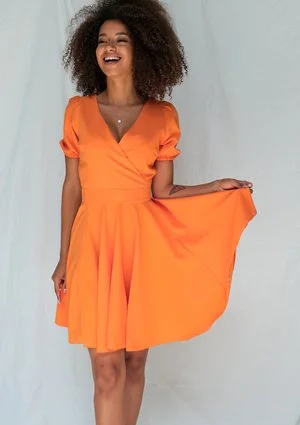 Sukienka z półtora koła Orange