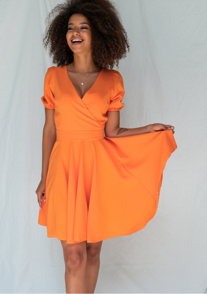 Sukienka z półtora koła Orange