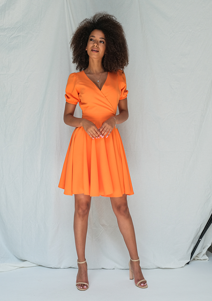 Sukienka z półtora koła Orange