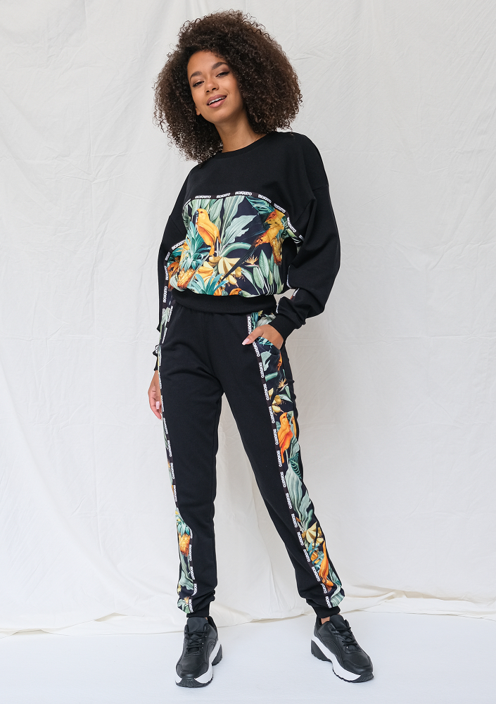 Bluza ze wstawką parrots ILM