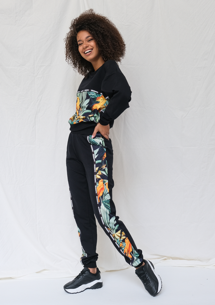 Bluza ze wstawką parrots ILM