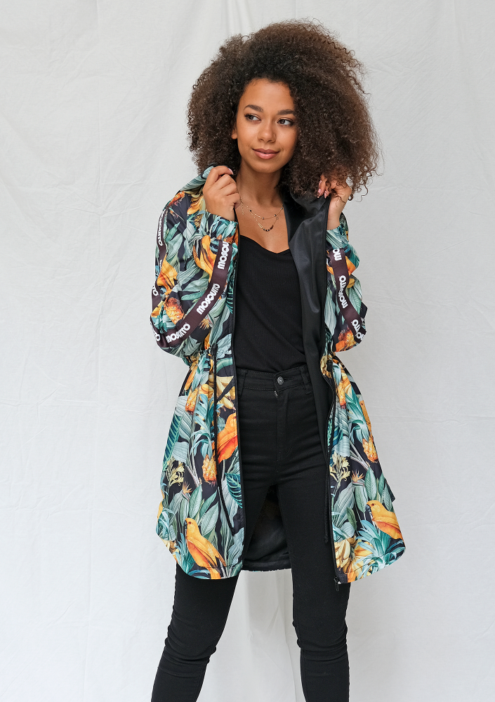 Przeciwdeszczowa parka parrots ILM