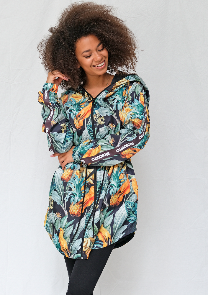 Przeciwdeszczowa parka parrots ILM