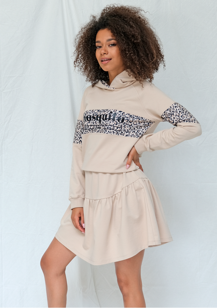 Spódniczka dresowa beżowa ILM