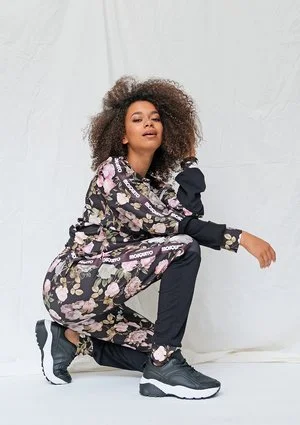 Bluza dresowa rose print ILM