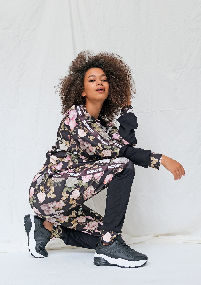 Spodnie dresowe rose print ILM