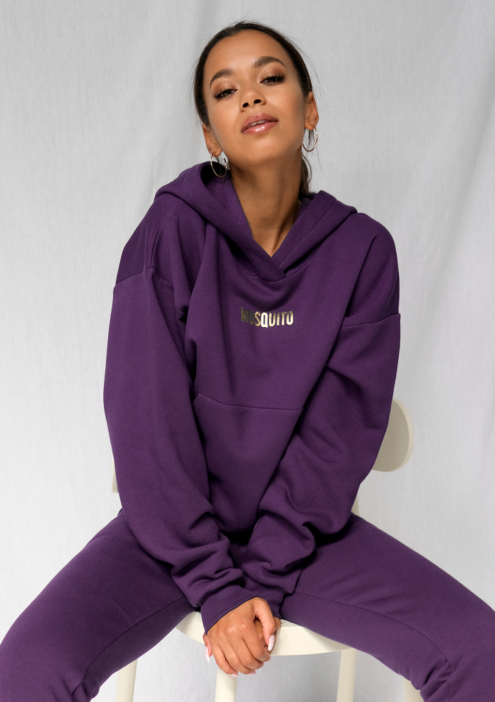 Dresowe spodnie Dark Plum ILM