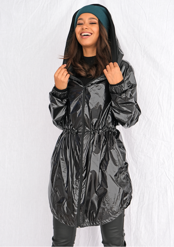 Parka na polarze Czarna ILM