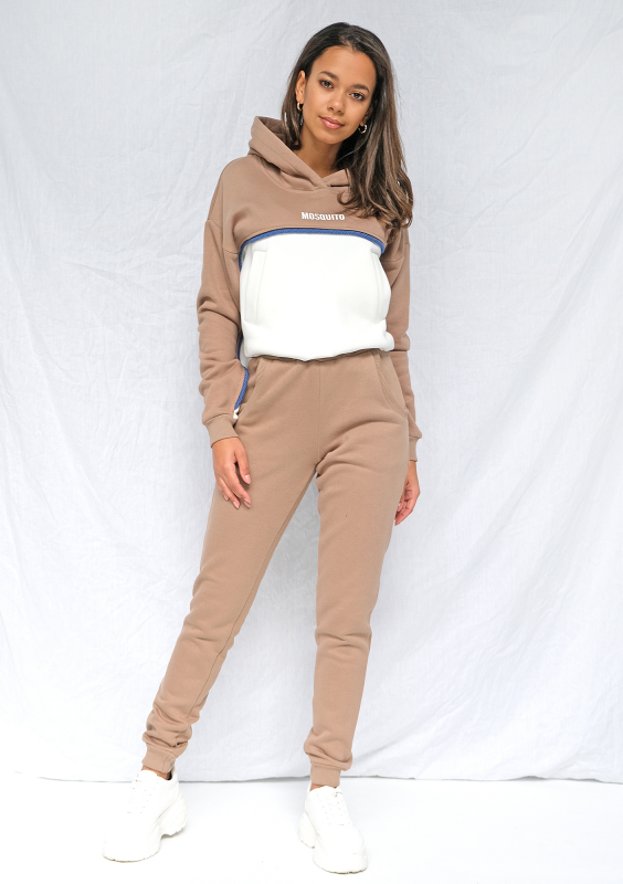 Bluza z lamówką Twine Blue Coffe ILM