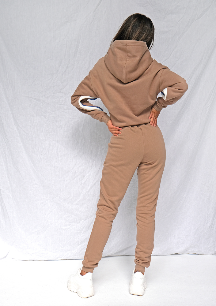 Bluza z lamówką Twine Blue Coffe ILM