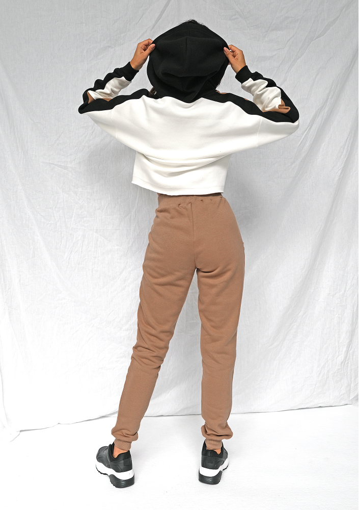 Bluza z łączonych kolorów logo Coffe ILM