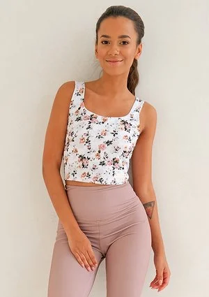Short Top Roses Print