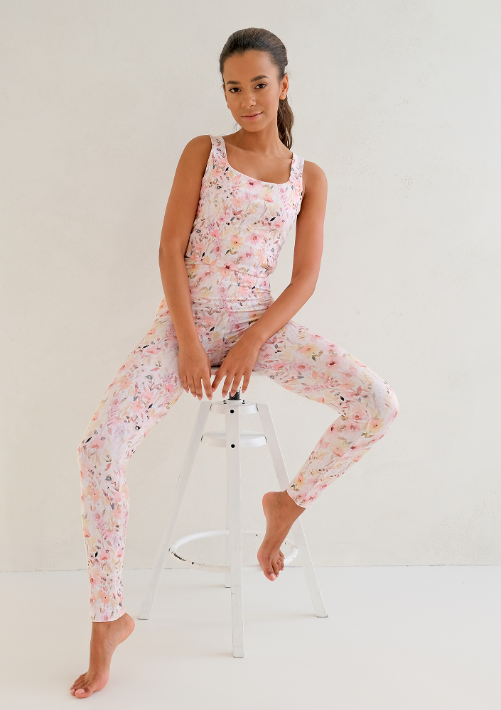 Legginsy Hi Pure Pink Flower