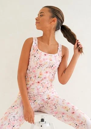 Short Top Pink Flower