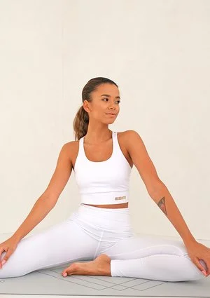 Strip Back Top White