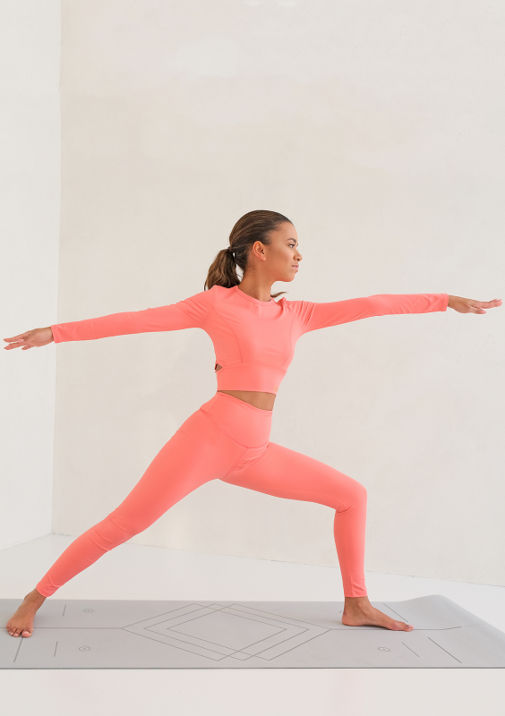 Avy Long Sleeve Coral