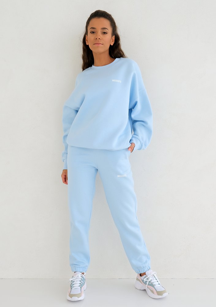 Baby Blue loose fit sweatpants