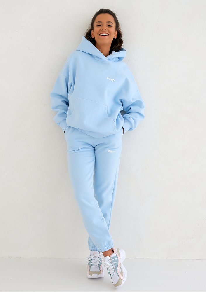 Baby Blue loose fit sweatpants