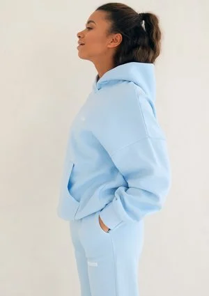 Baby Blue Hoodie Sweatshirt