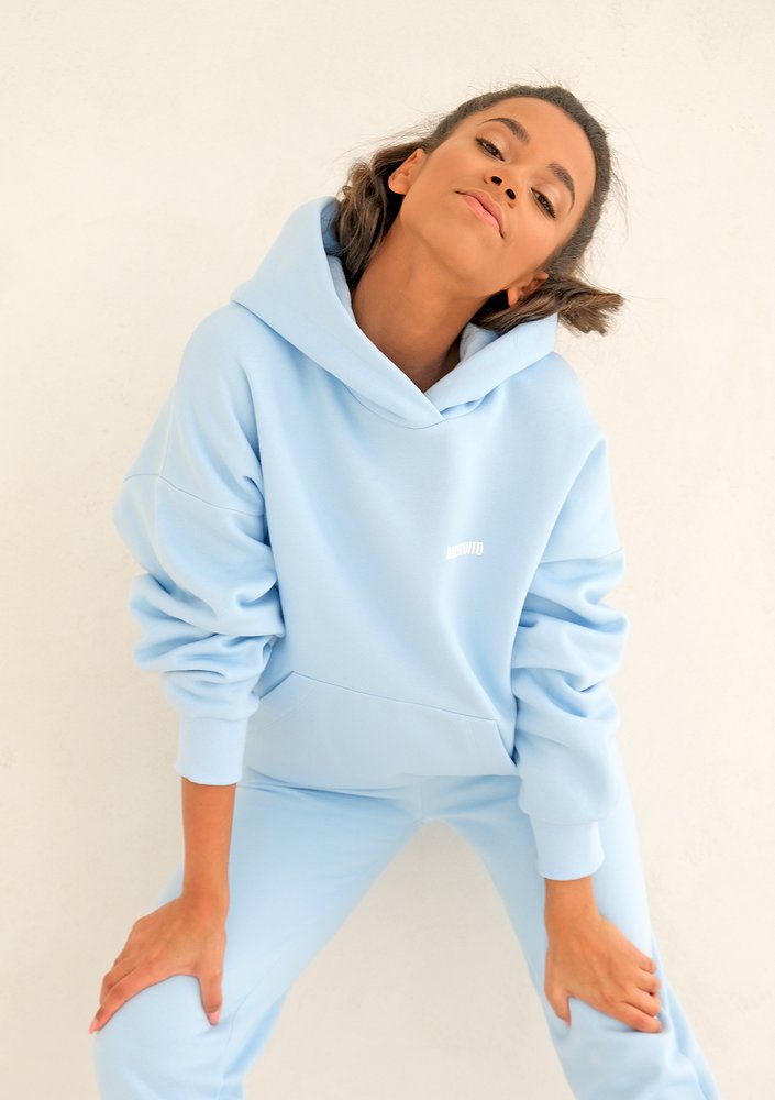 Bluza z kapturem Baby Blue ILM