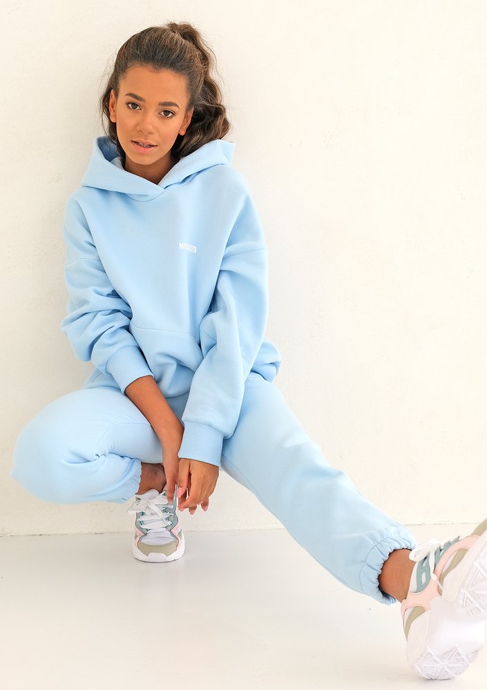 Baby Blue Hoodie Sweatshirt