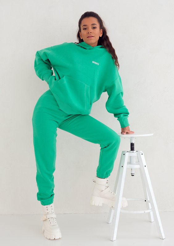 Lush Green loose fit sweatpants