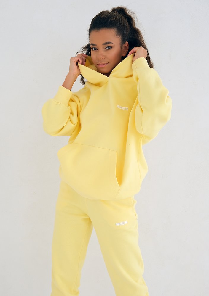 Bluza z kapturem Sour Yellow ILM