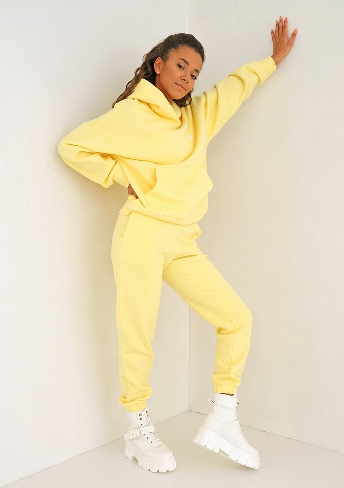 Bluza z kapturem Sour Yellow ILM