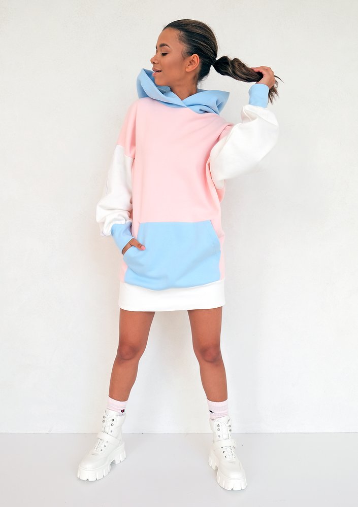 Loose Colorful Sweatshirt candy pastel