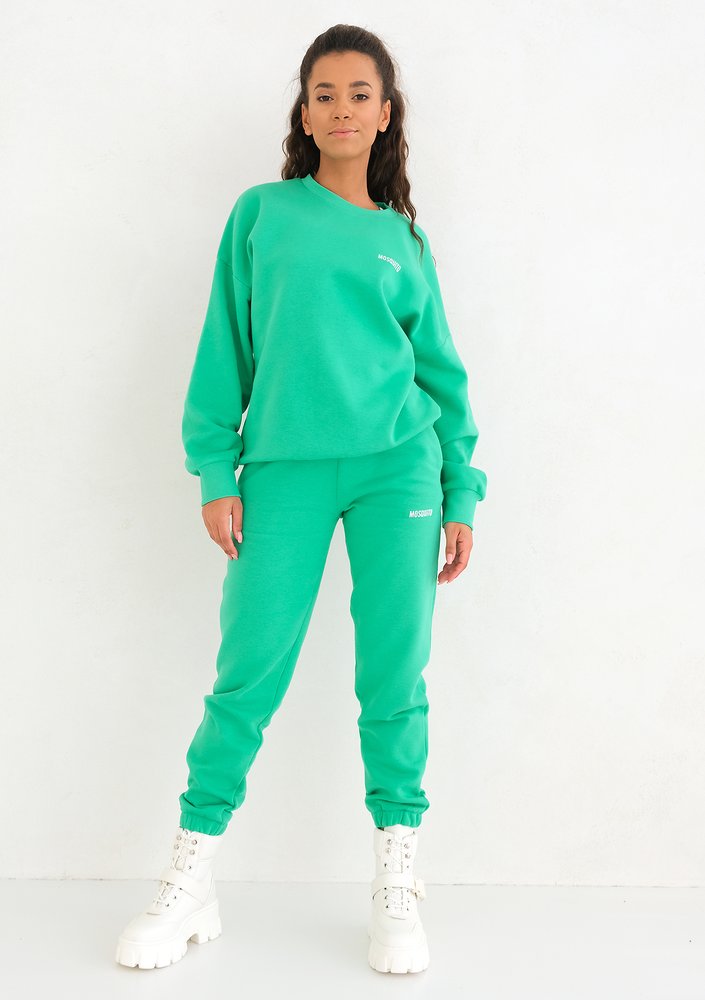 Lush Green loose fit sweatpants