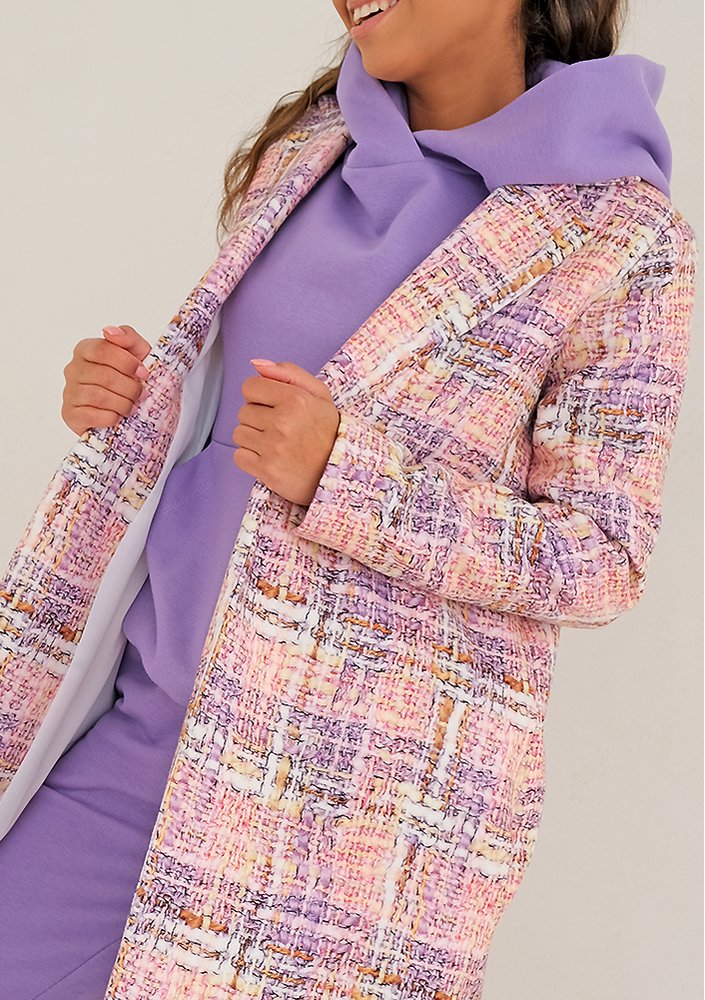 Płaszcz pastel print