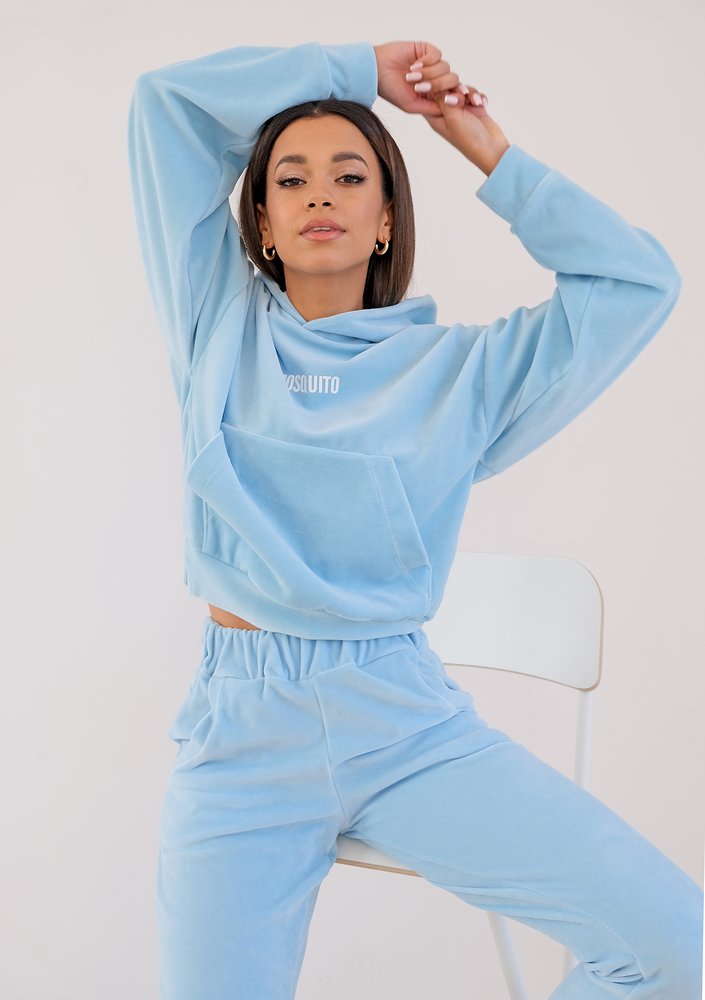 Bluza bawełniana z kapturem 1