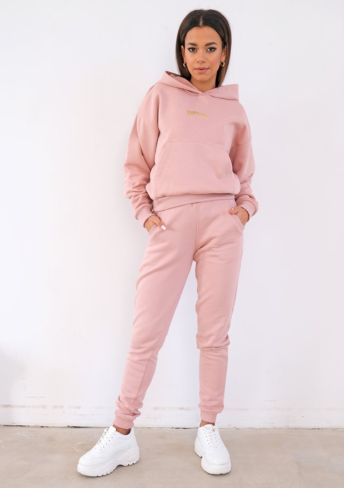 Dresowe spodnie Pudrowe ILM