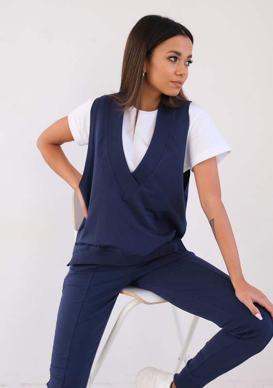 Bawełniana kamizelka Navy ILM