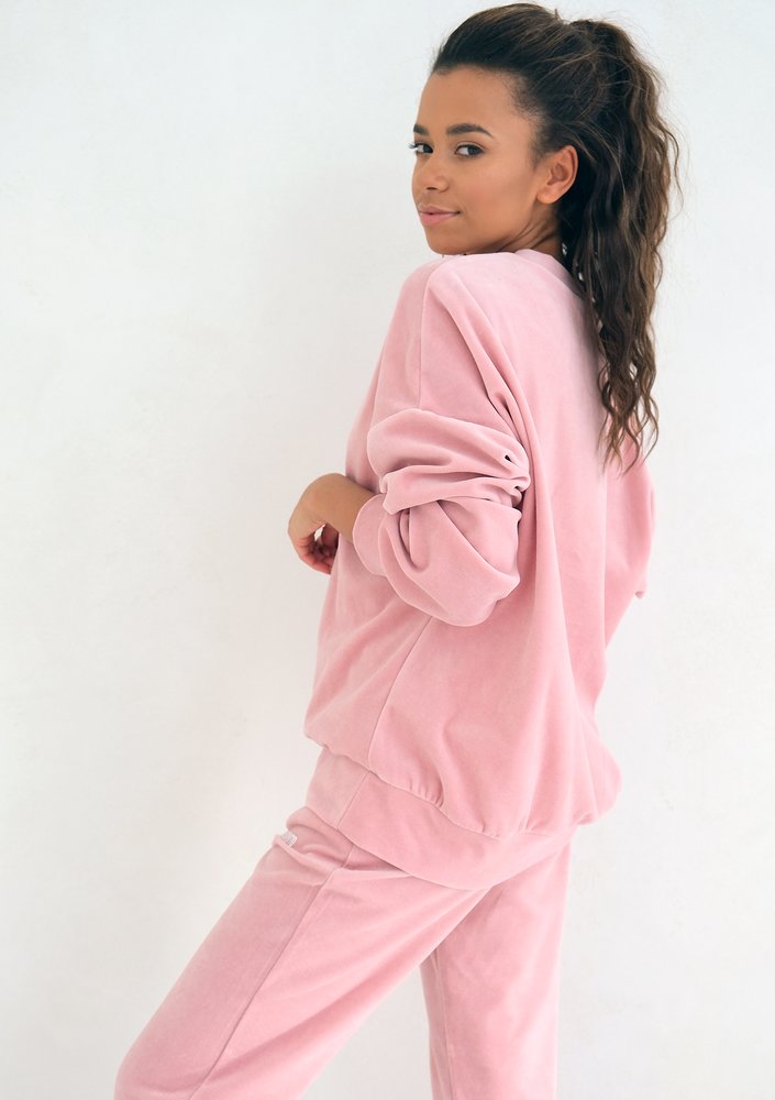 Welurowa bluza Mellow Rose ILM