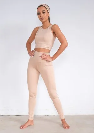 Legginsy Hi Pure Beige ILM