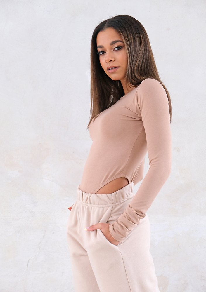 High Leg Body Beige ILM