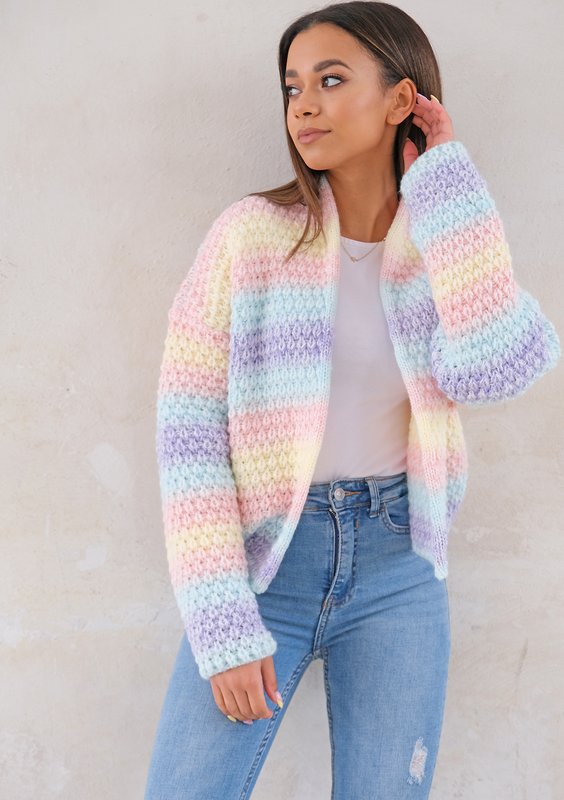 Krótki kardigan Pastel Colors ILM
