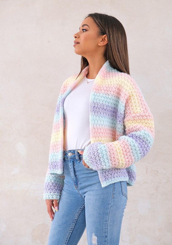 Krótki kardigan Pastel Colors ILM