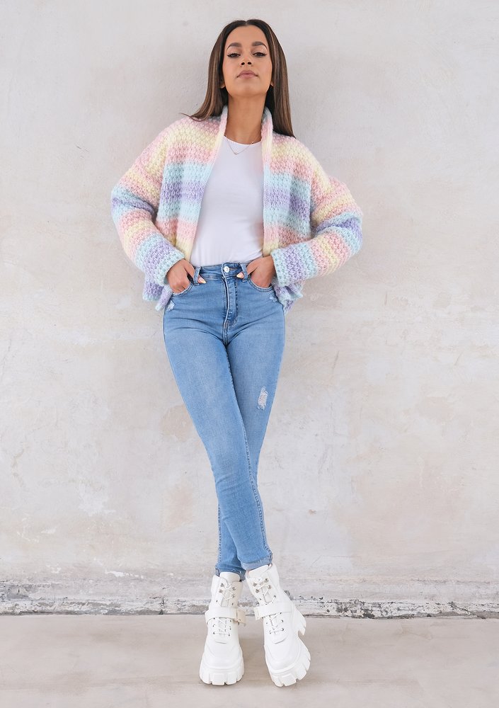 Krótki kardigan Pastel Colors ILM