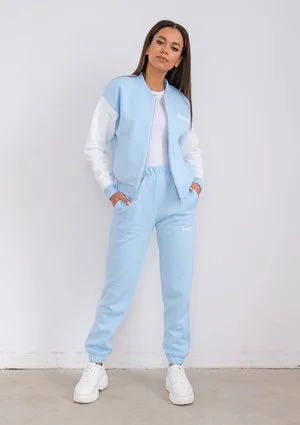 Bomber sweatshirt Baby Blue