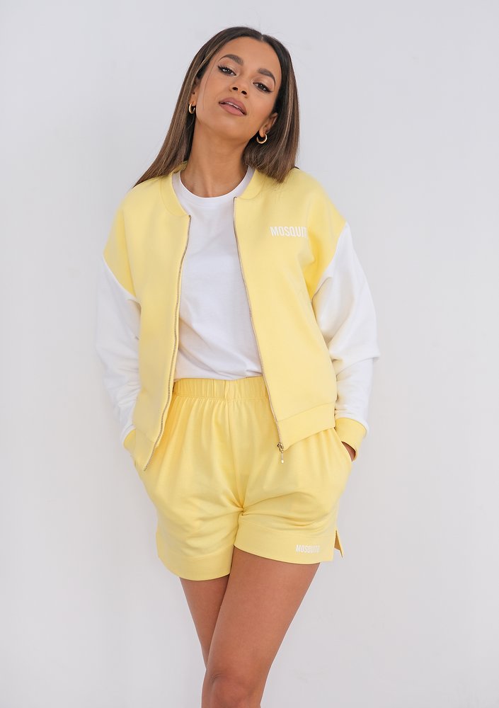Bluza bomberka Sour Yellow