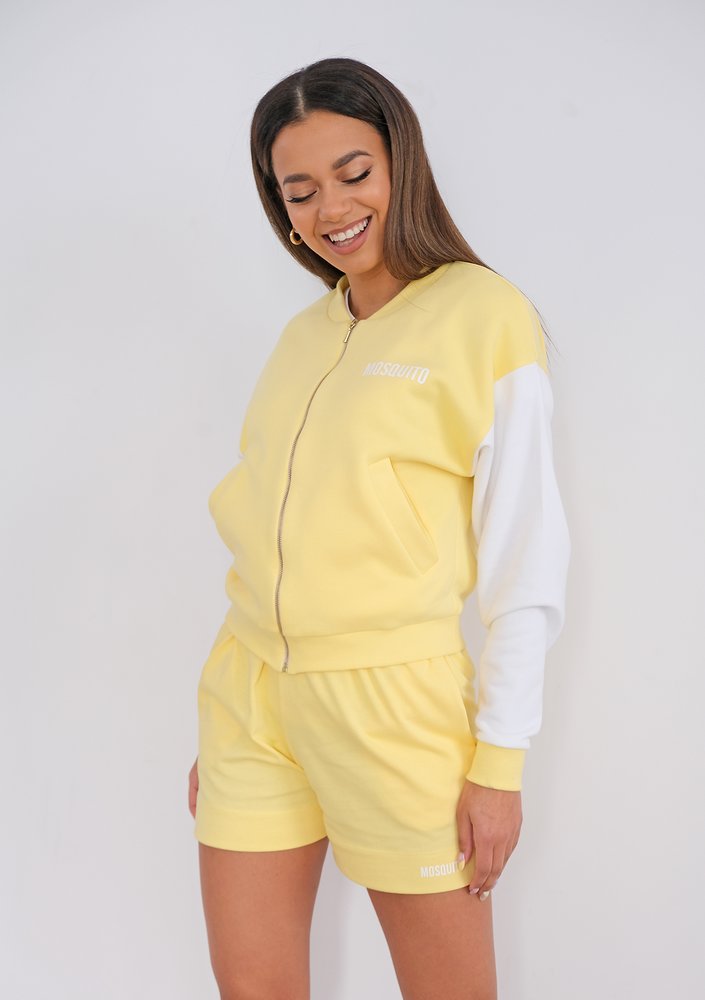 Bluza bomberka Sour Yellow