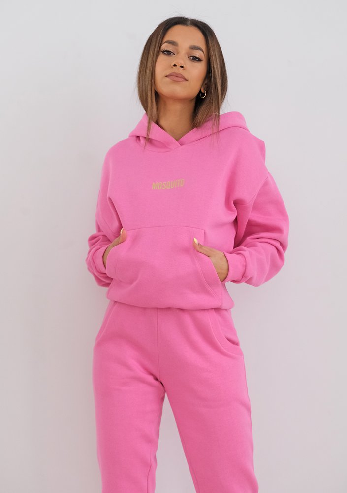 Bluza damska z kieszenią i kapturem Rose Kiss