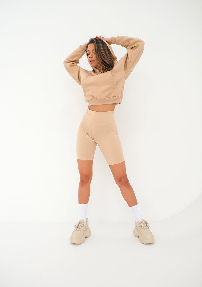 Legging Biker Beige