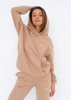 Trip - hoodie gold logo latte