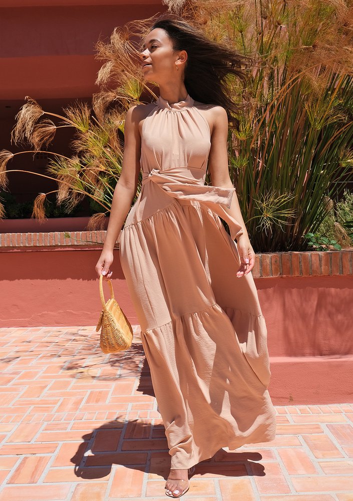 Maxi dress Sunny Beige