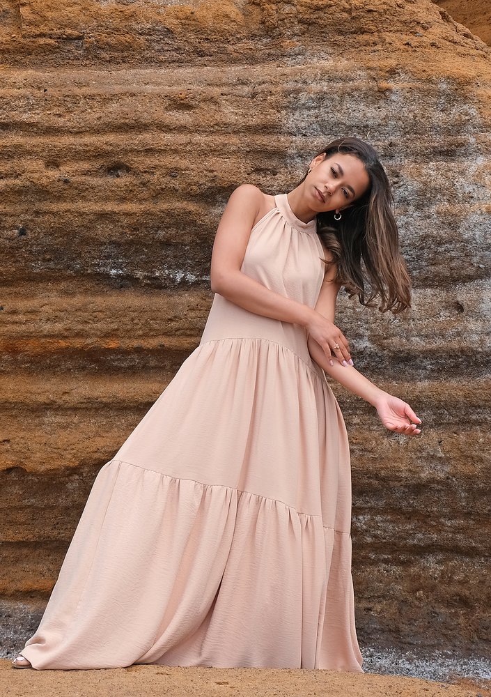 Maxi dress Sunny Beige