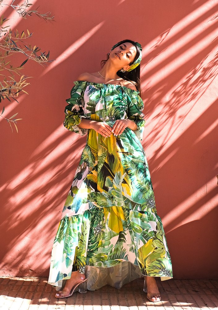 Sukienka maxi Banana Frill